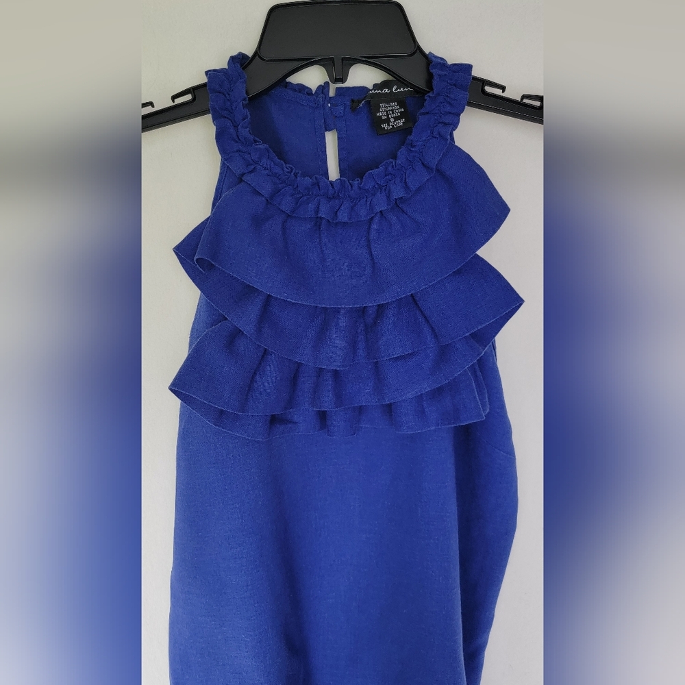 Linen top, size S